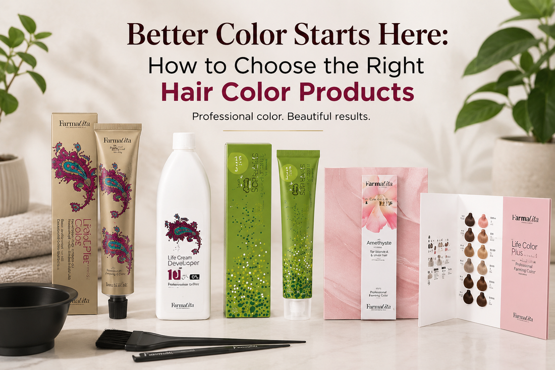 Better Color Starts Here: How to Choose the Right Hair Color Products