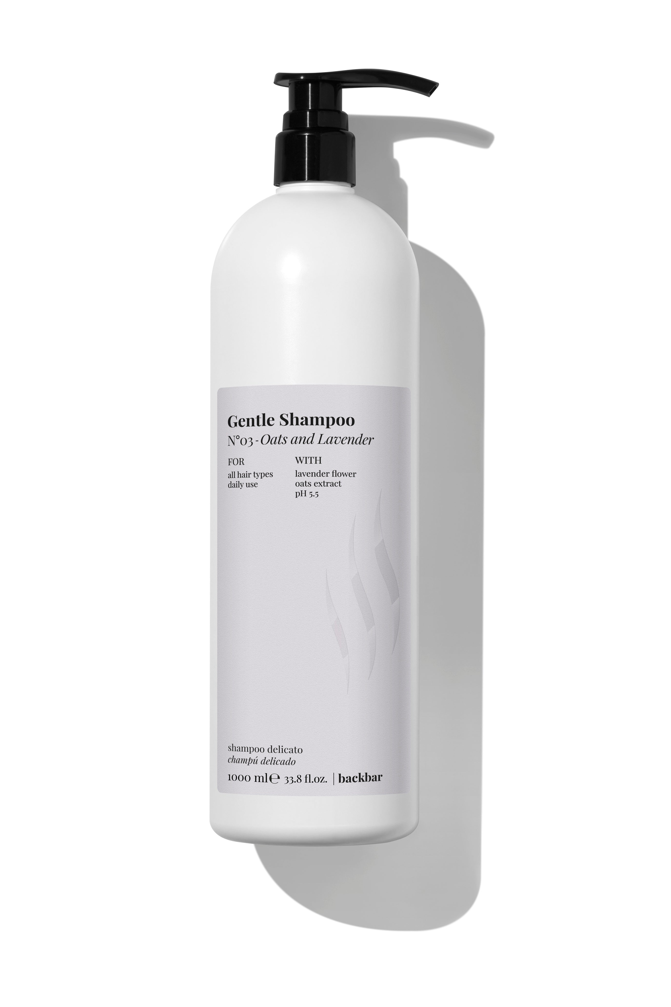 Back Bar Gentle Shampoo N°03 Oats and Lavender