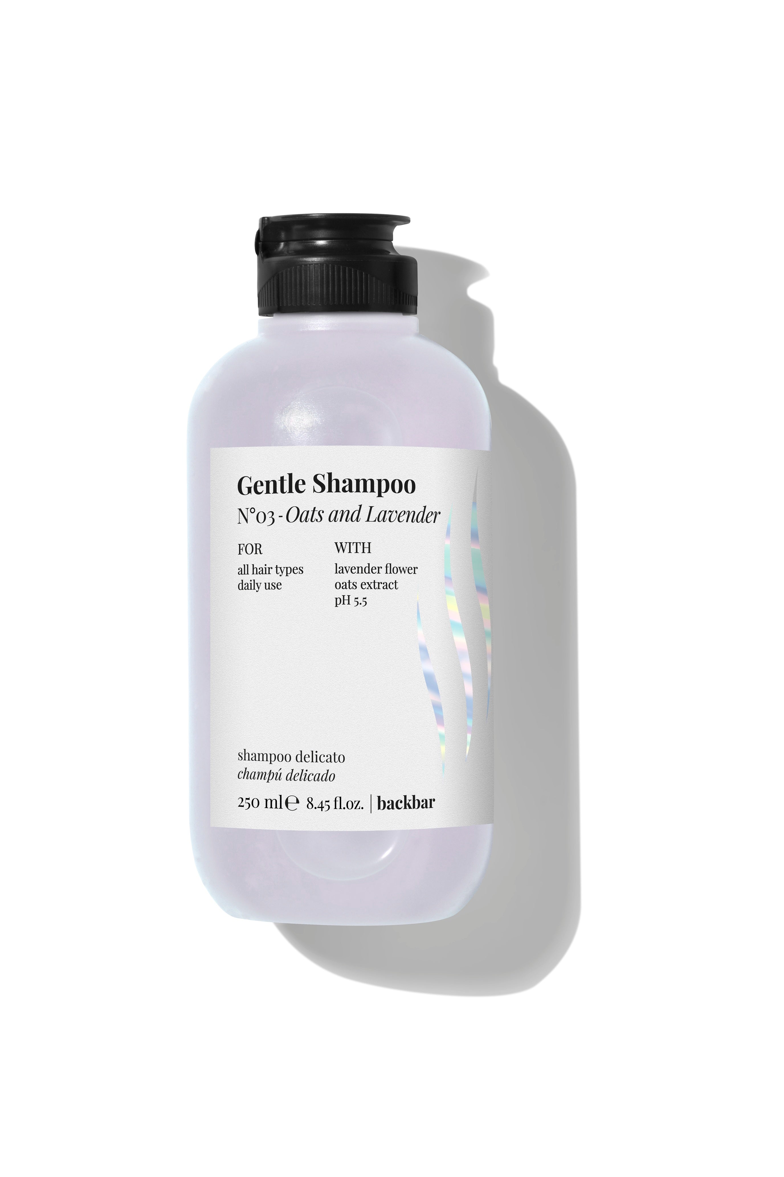 Back Bar Gentle Shampoo N°03 Oats and Lavender