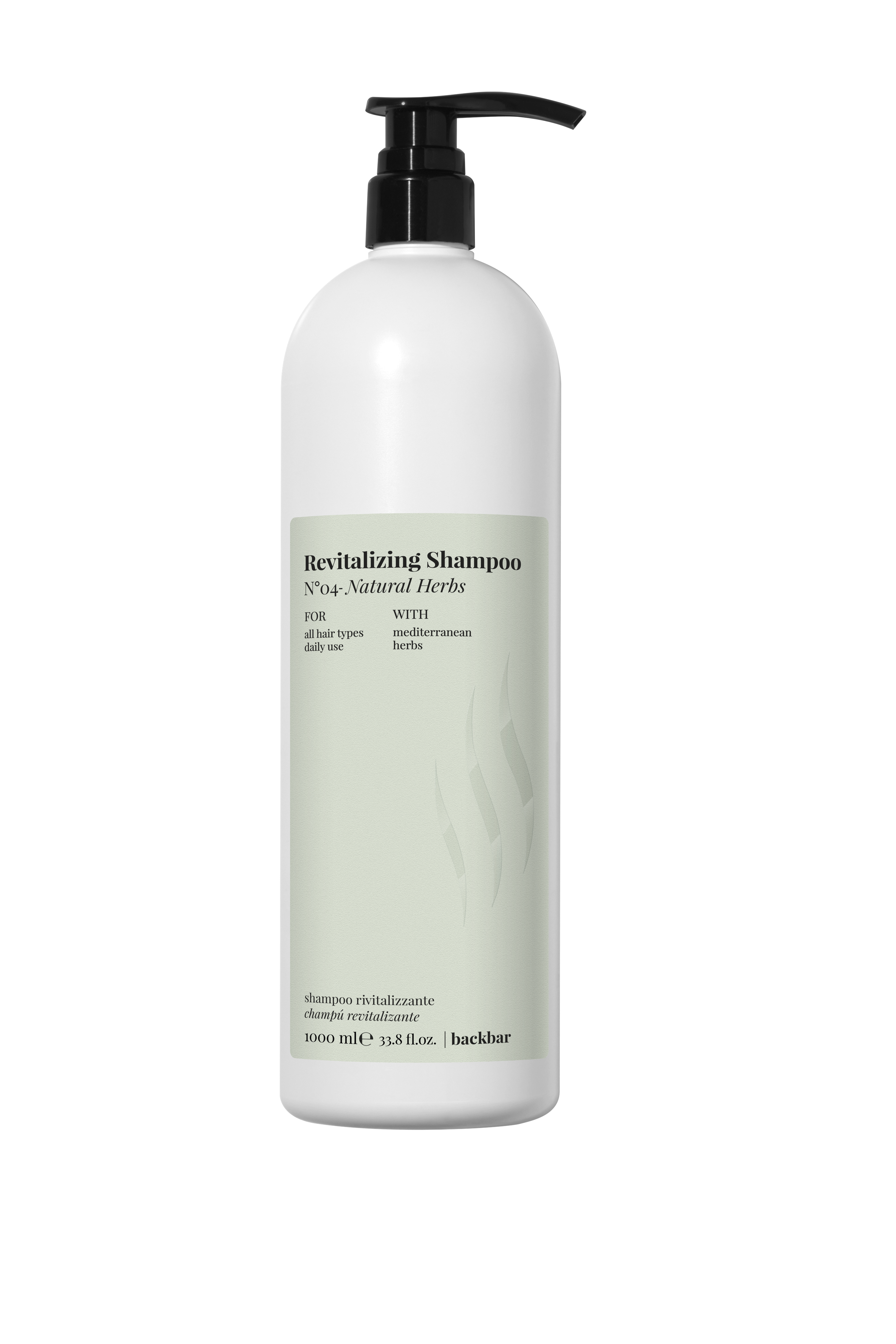 Back Bar Revitalizing Shampoo N°04 Natural Herbs
