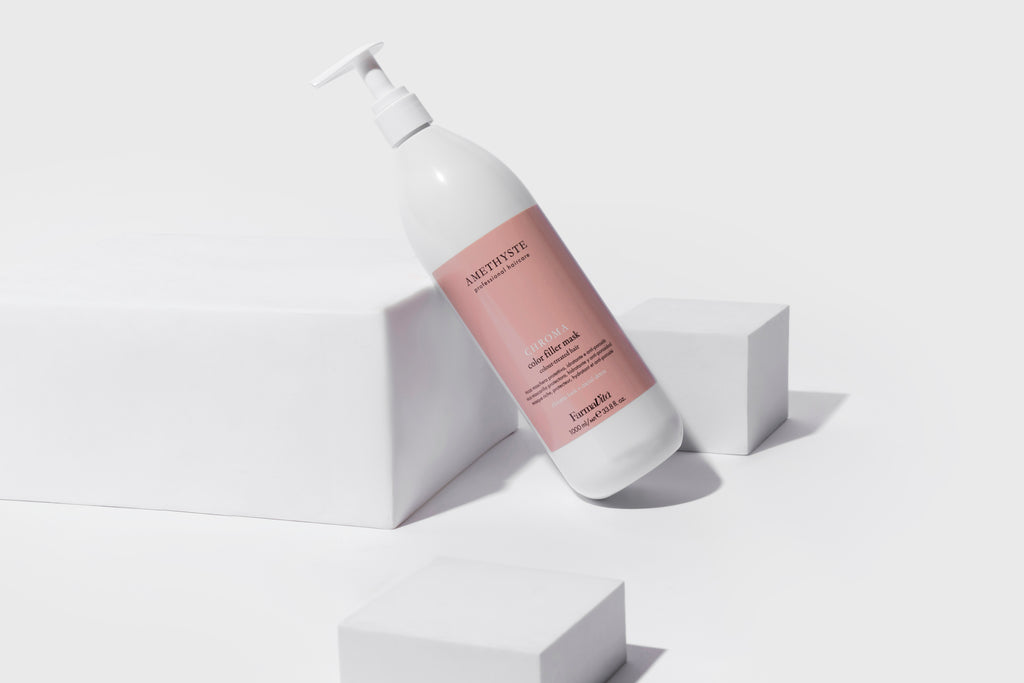 Amethyste Chroma Color Filler Mask 1000ml alternative product view — FarmaVita professional colour care, Beauty Canada authorized Canadian distributor