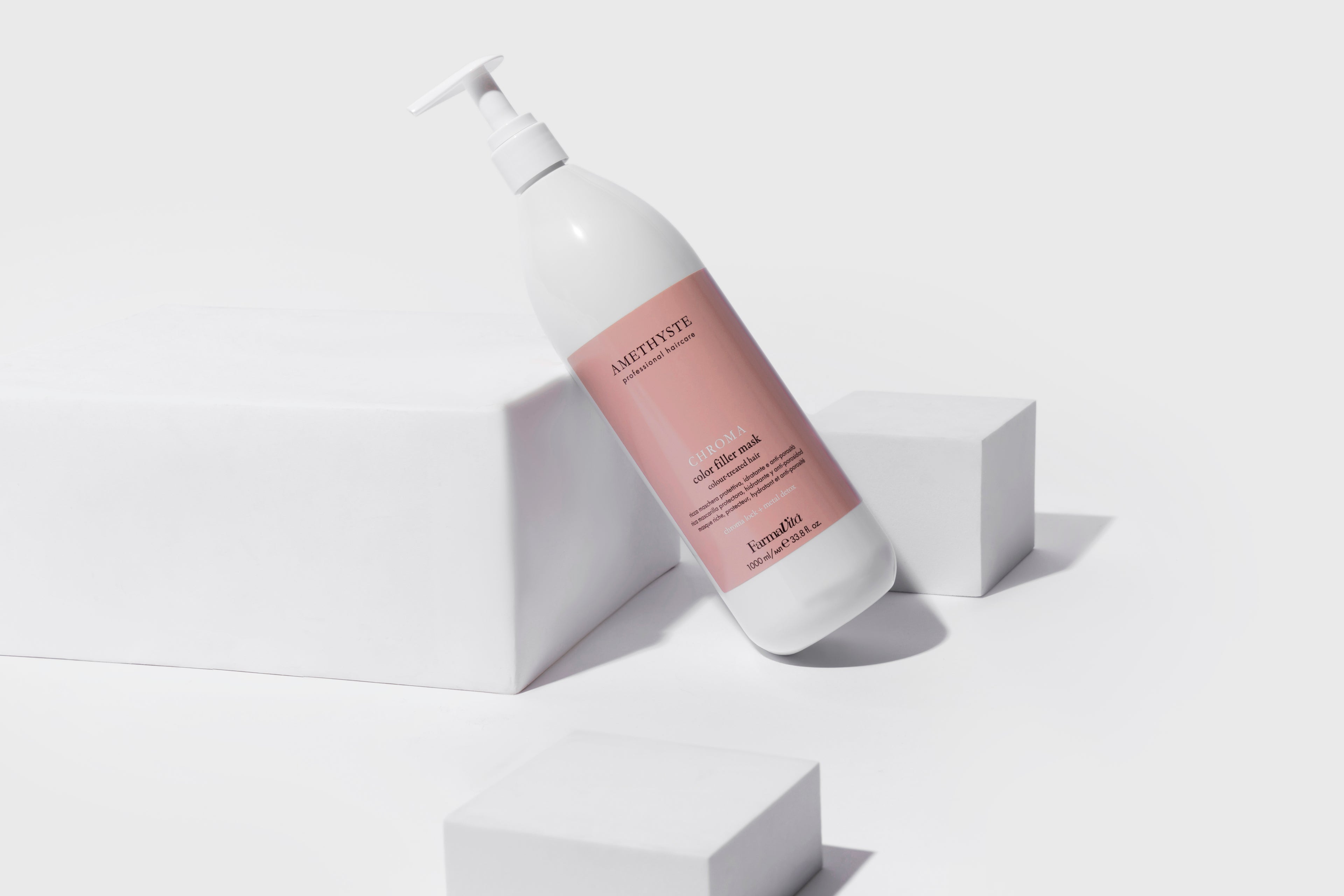 Amethyste Chroma Color Filler Mask 1000ml alternative product view — FarmaVita professional colour care, Beauty Canada authorized Canadian distributor