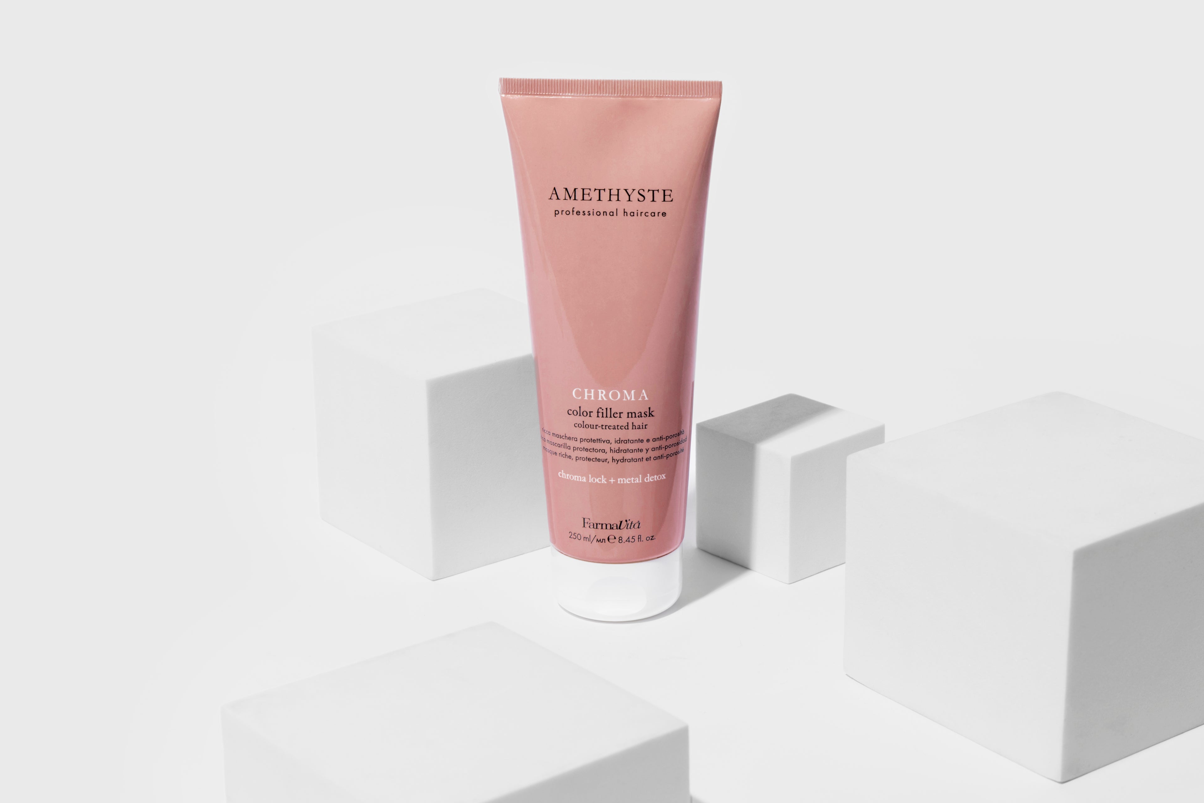Amethyste Chroma Color Filler Mask 250ml alternative product view — FarmaVita professional colour care, Beauty Canada authorized Canadian distributor