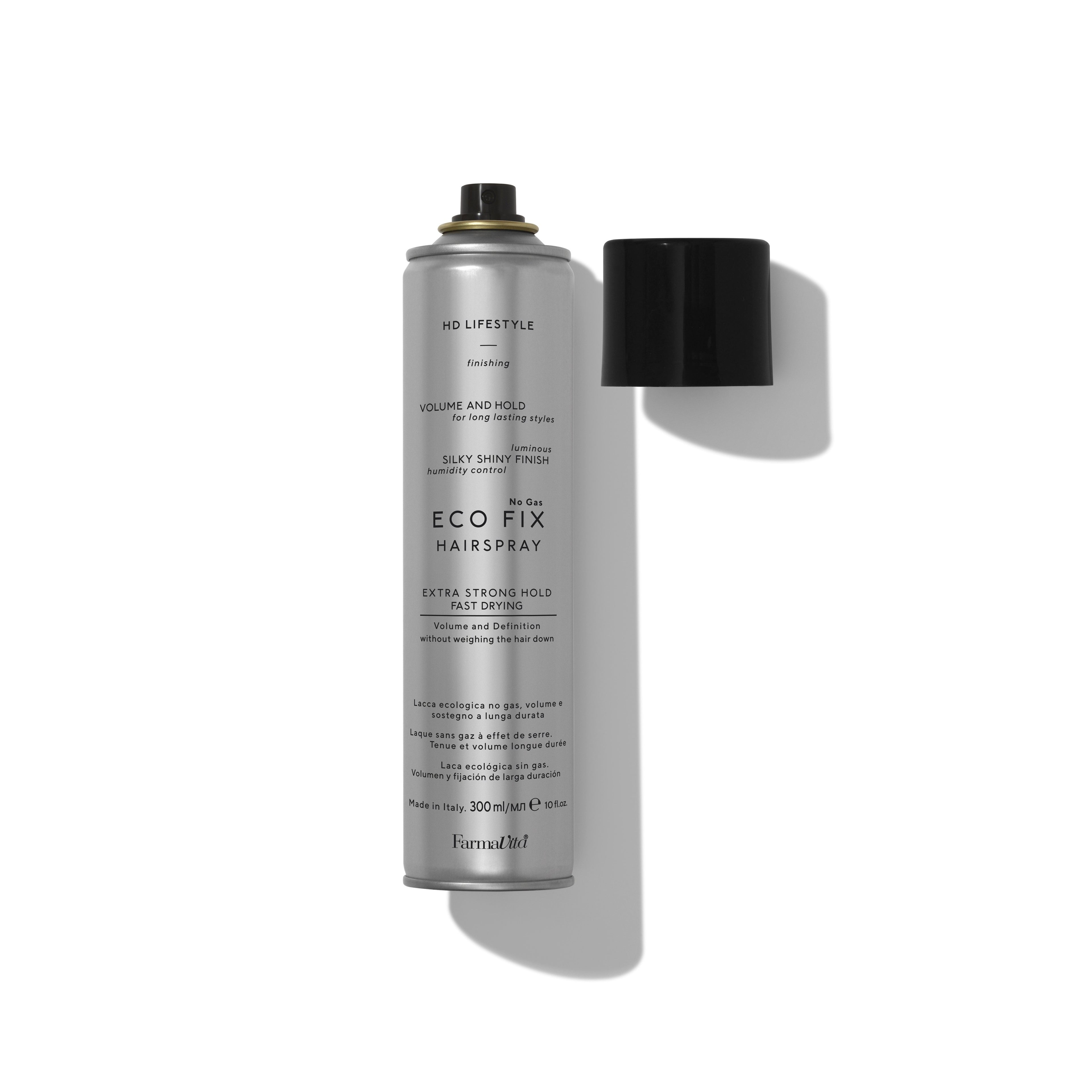 HD Life Style Eco Fix Hairspray 300ml by FarmaVita Italy — professional eco-friendly fixing hairspray, wholesale at Beauty Canada
