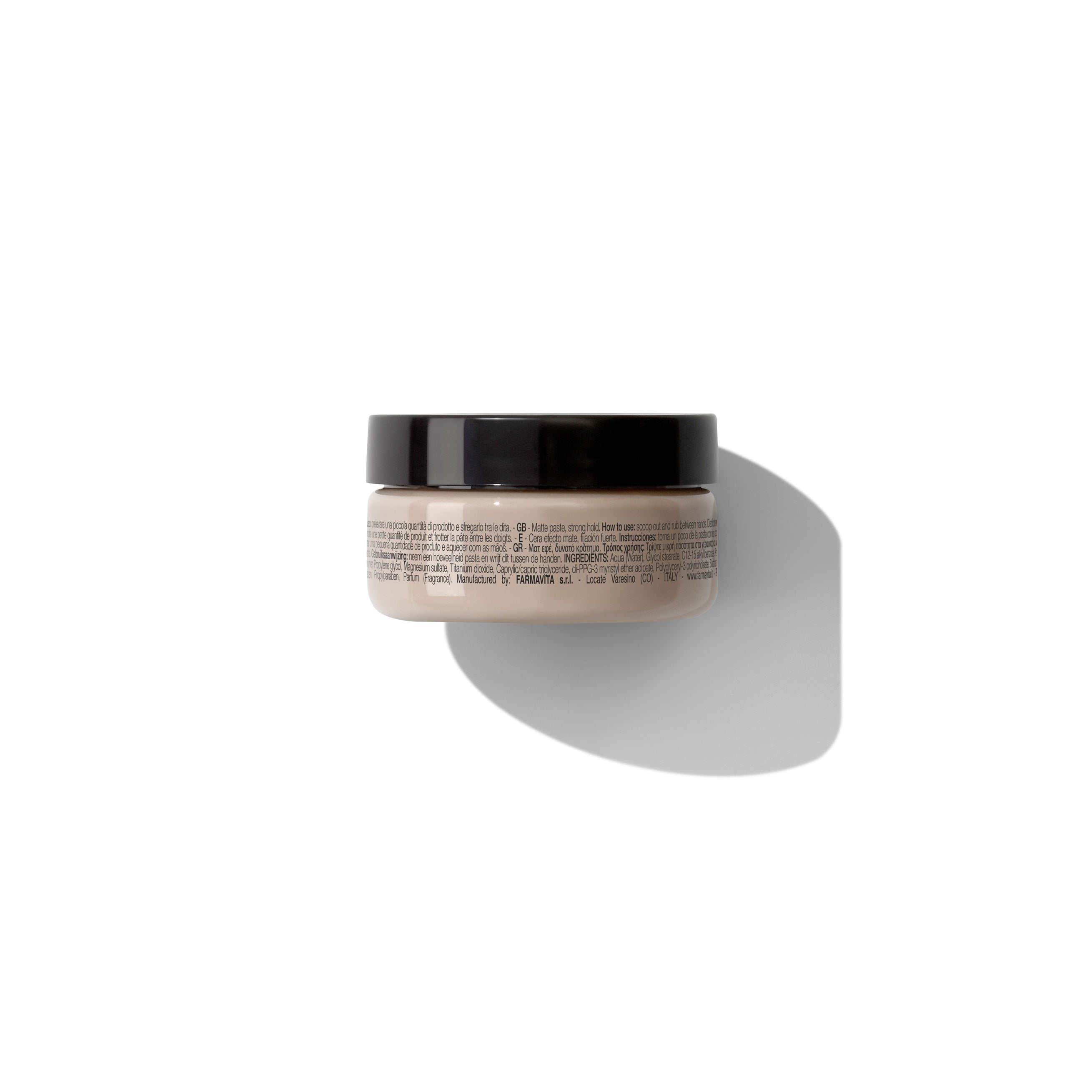 HD Life Style Matte Paste 50ml by FarmaVita Italy — professional matte-finish styling paste, wholesale at Beauty Canada