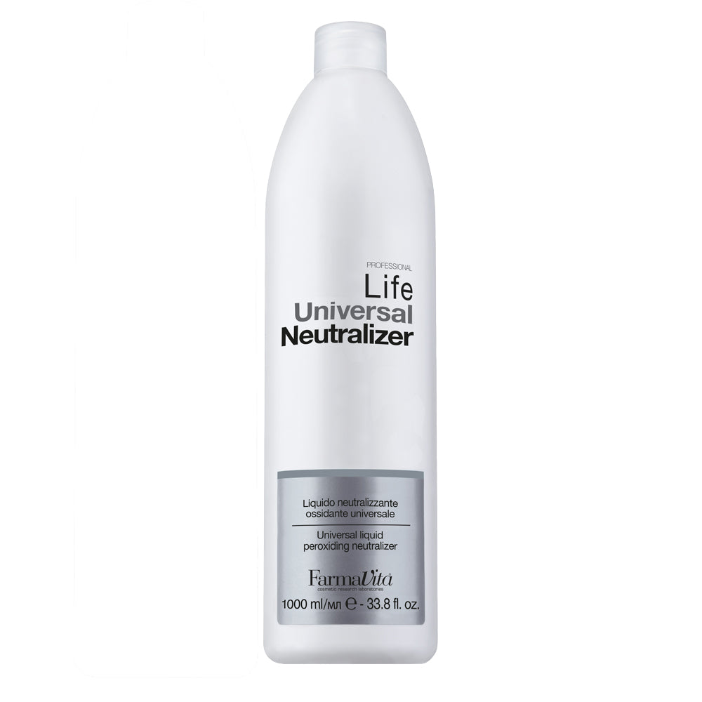 Life Universal Neutralizer 1000ml by FarmaVita Italy — professional universal neutralizer for permanent wave services, wholesale at Beauty Canada