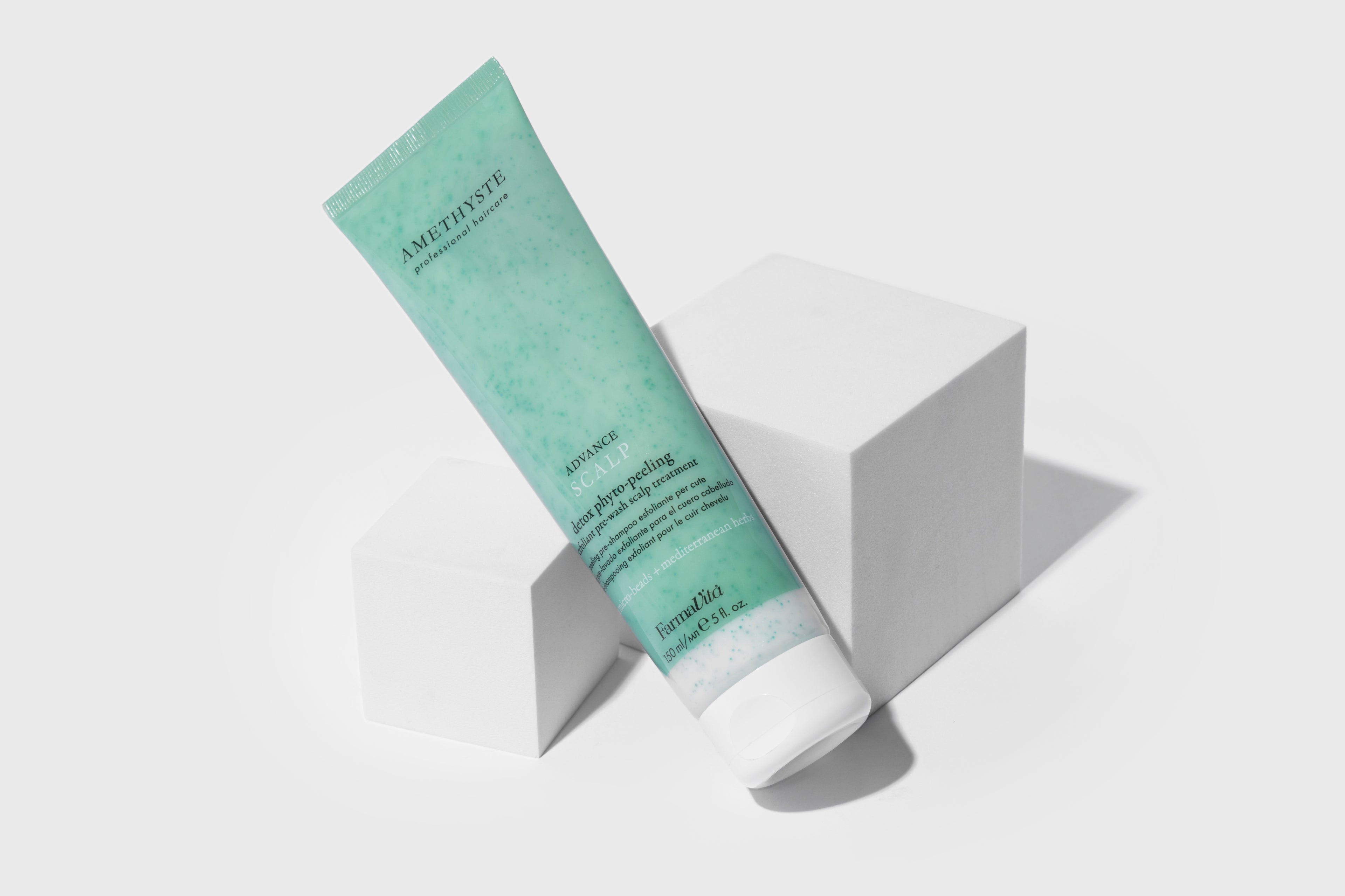 Amethyste Advance Scalp Detox Phyto-Peeling Mask 150ml alternative product view — FarmaVita professional scalp treatment, Beauty Canada authorized Canadian distributor