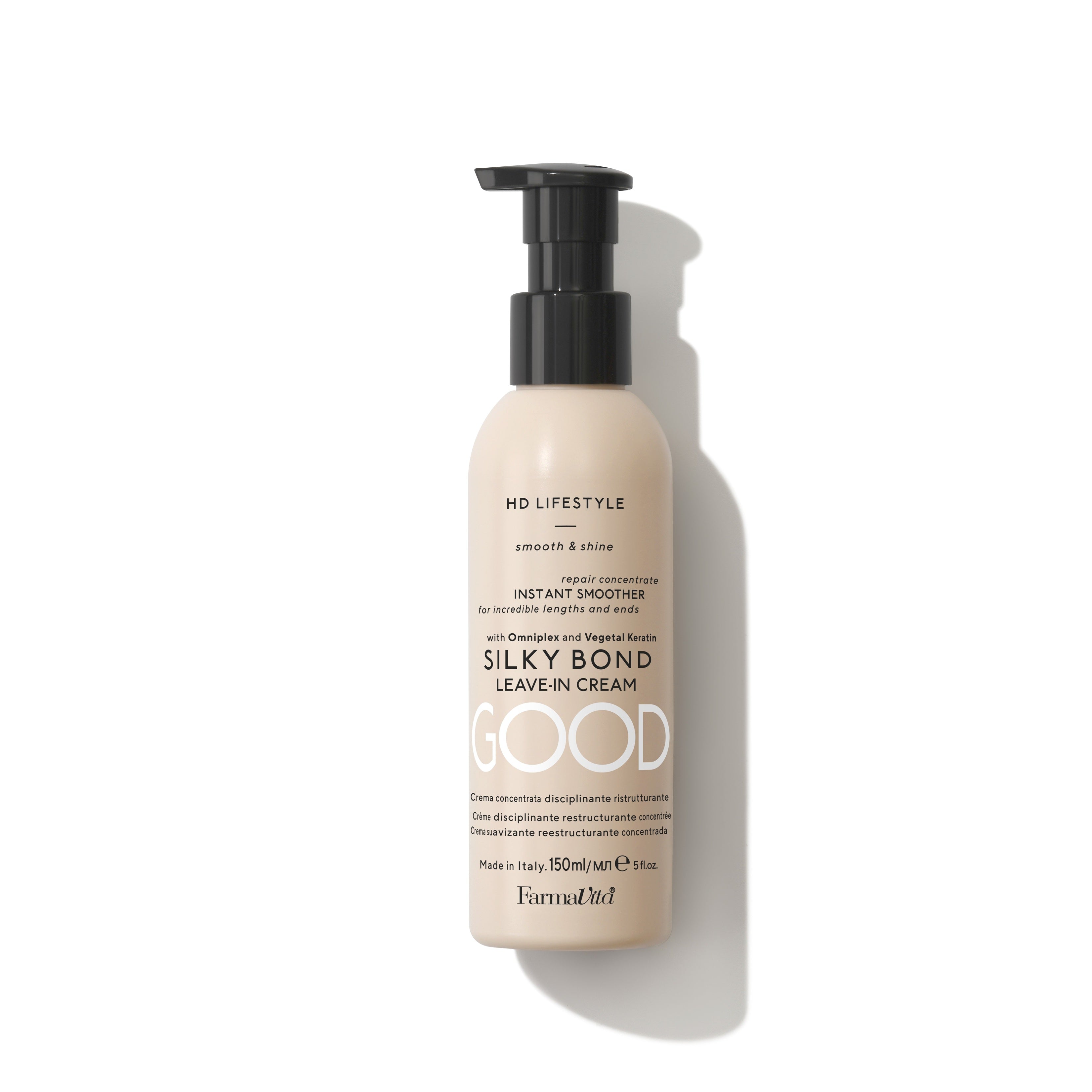 HD Life Style Silky Bond Leave-in Cream 150ml by FarmaVita Italy — professional silky leave-in bond repair cream, wholesale at Beauty Canada