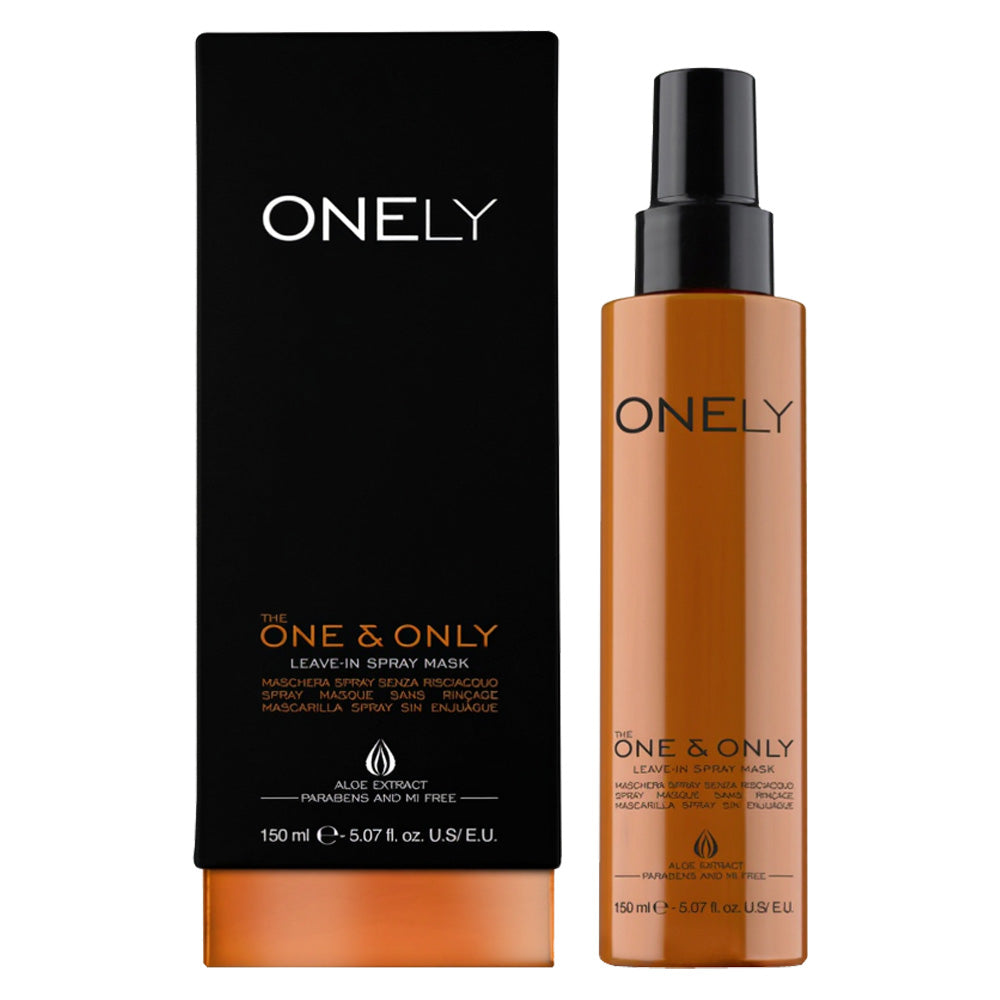 Onely Leave-in Spray Mask by FarmaVita Italy — professional 10-in-1 leave-in spray mask for all hair types, wholesale at Beauty Canada
