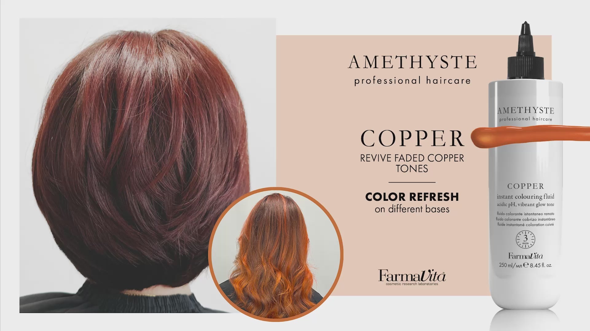 Amethyste Copper Instant Colouring Fluid 250ml