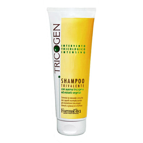 Tricogen Shampoo 250ml by FarmaVita Italy — professional anti hair loss shampoo for thinning hair, wholesale at Beauty Canada